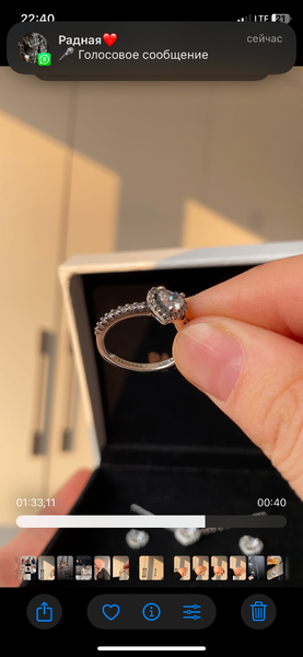 PANDORA серебро 925 пробы 3в1