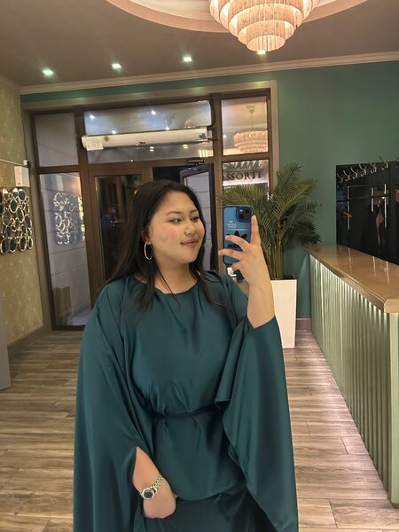 Платье пончо