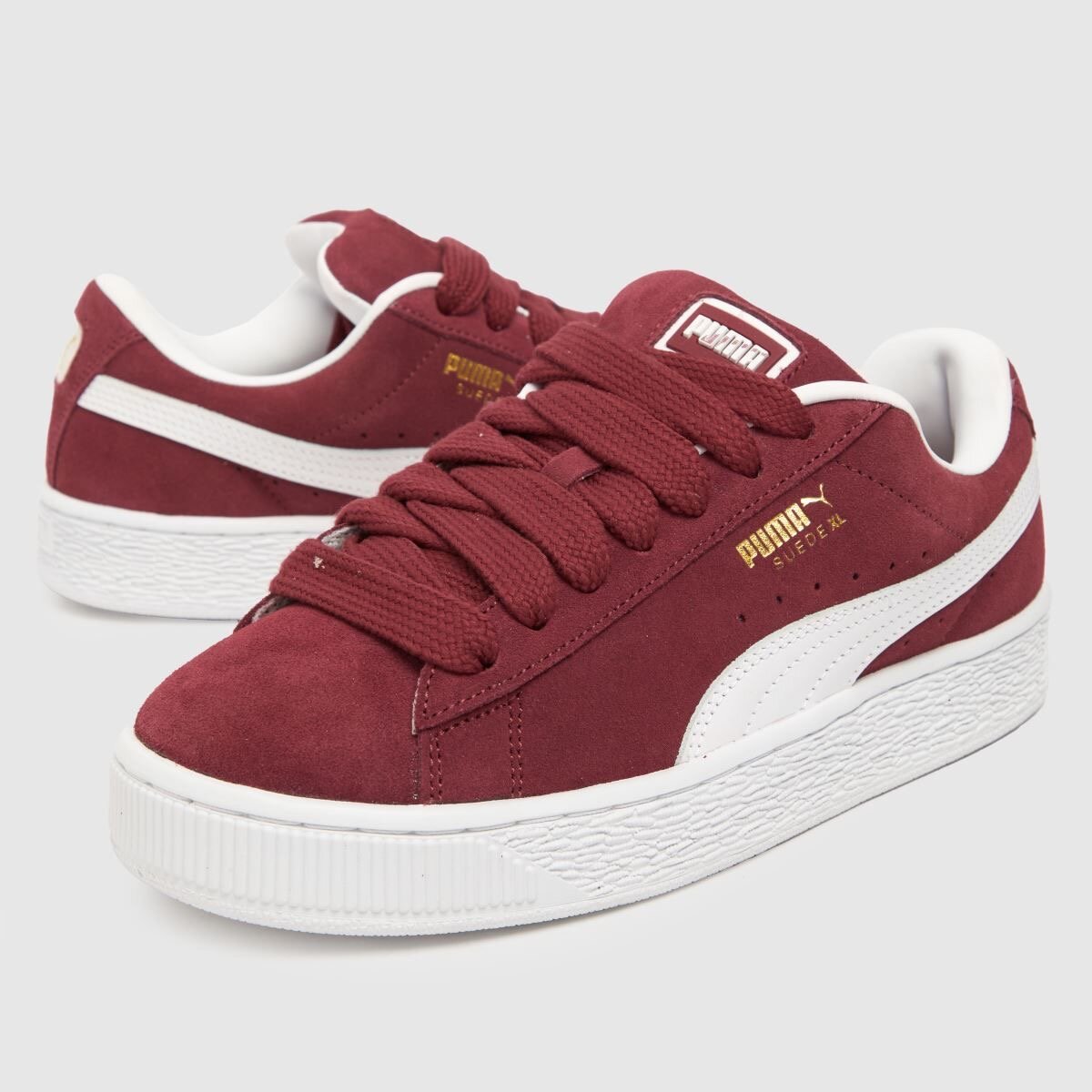 Puma Suede rouge bordeau