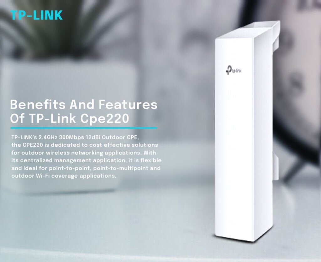 TP-Link CPE220 Antenne extérieure