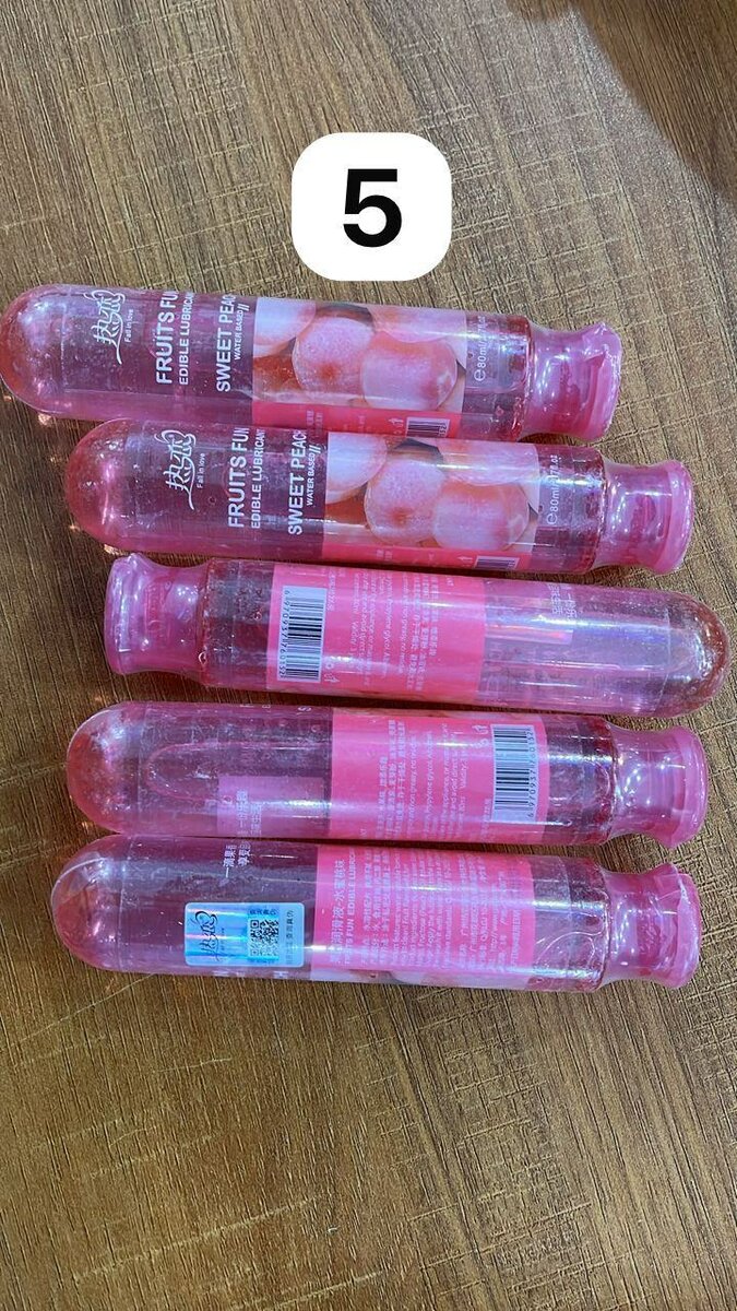 Lubrifiant Comestible Fruité