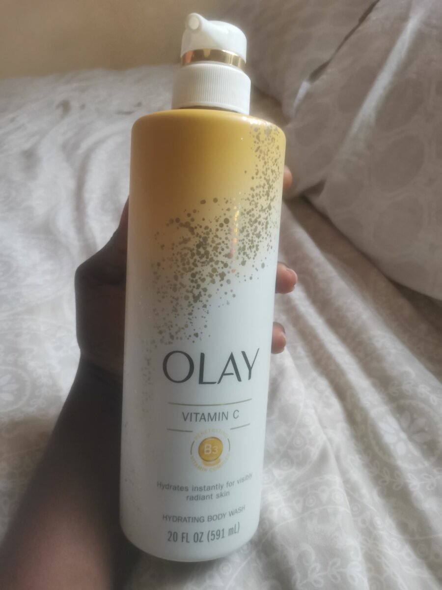 Olay lotion and shower gel