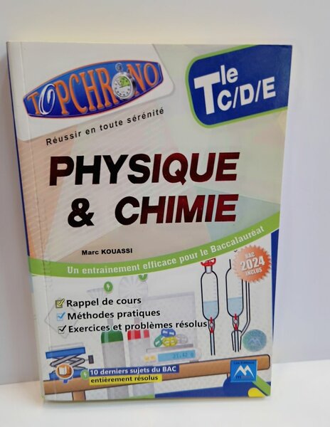 Livre Physique et Chimie Bac