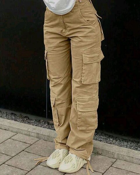 Khaki Cargo Pants
