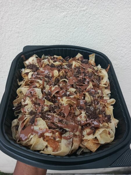 Tagliatelle crêpe Nutella Oreo
