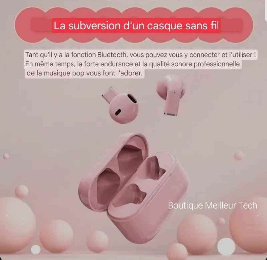 Écouteurs Bluetooth pros 5s Petite Taille - Qualité Sonore