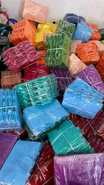 Sacs en tissu colorés