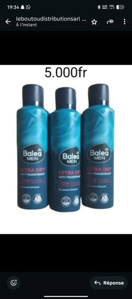 Déodorant Balea Men Extra Dry