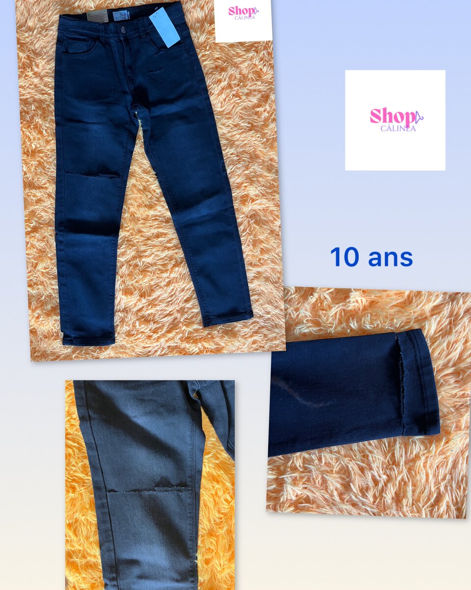 Pantalon en Jean Garçon 10 ans