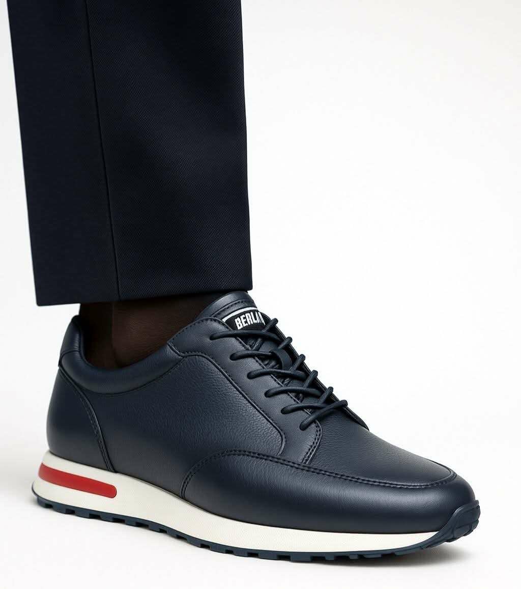 Sneakers en cuir élégantes