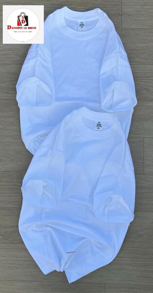 T-shirt unisexe blanche classique