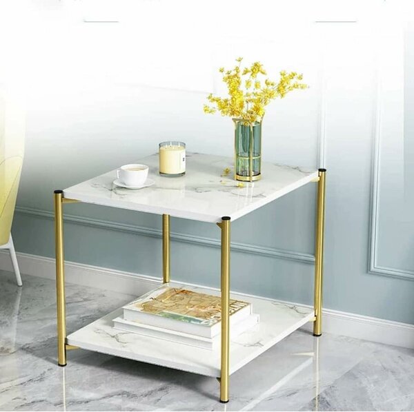 Table centrale cadre en acier inoxydable