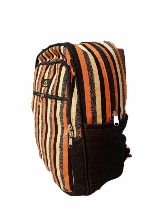 Handmade Smock Woven Backpack