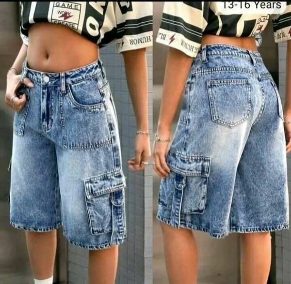 Shorts en jean décontractés
