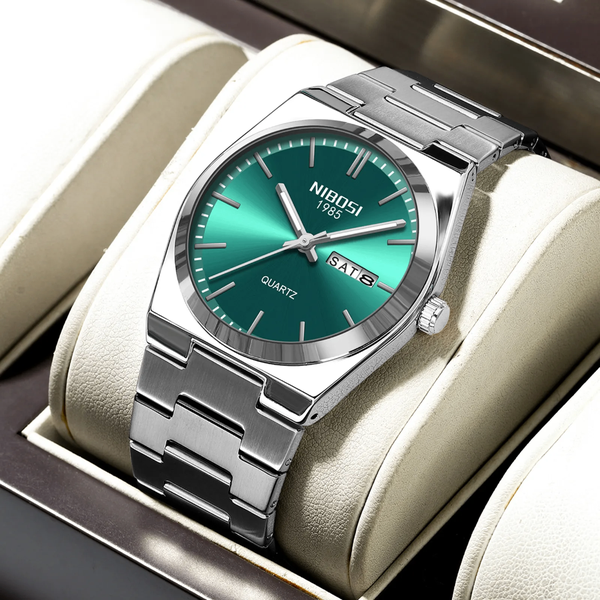 Montre Acier Inox Nibosi Mixte