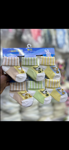 Chaussettes Bébé Colorées
