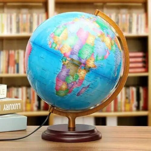 Globe Terrestre Lumineux