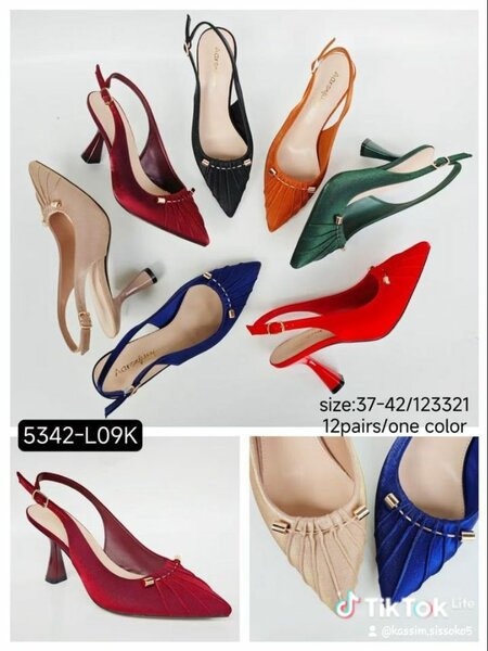 Escarpins élégants talon moyen