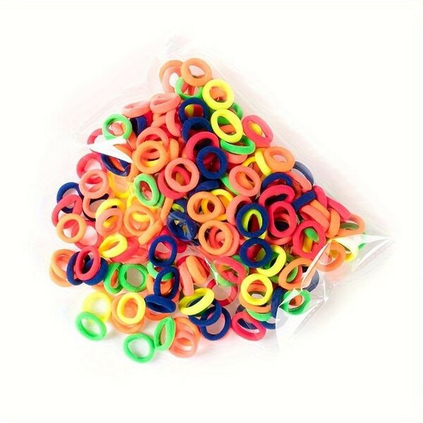 Élastiques colorés pour cheveux