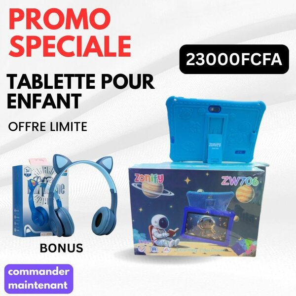 Kids Tablet with Bonus Headphones