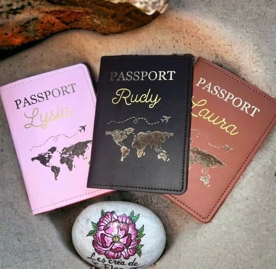 Housse Passeport Personnalisée