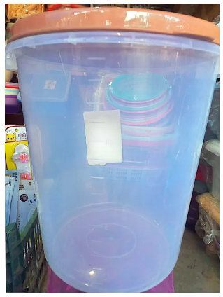 Storage Container Bucket With Lid/ Storage Container For Rice, Flour, Cereals /5/8/10/16/25 Litters Storage Container For Kitchen(Multipurpose Storage Container)