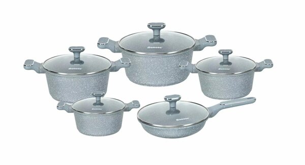 Momcoc 10pcs set nonstick cookware