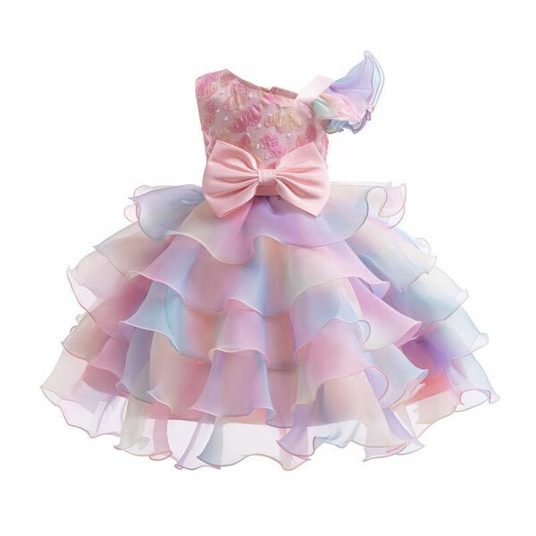 Robe de princesse pastel fille