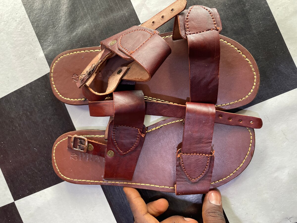 Sandales en cuir élégantes