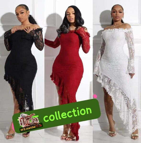 Robe en dentelle élégante