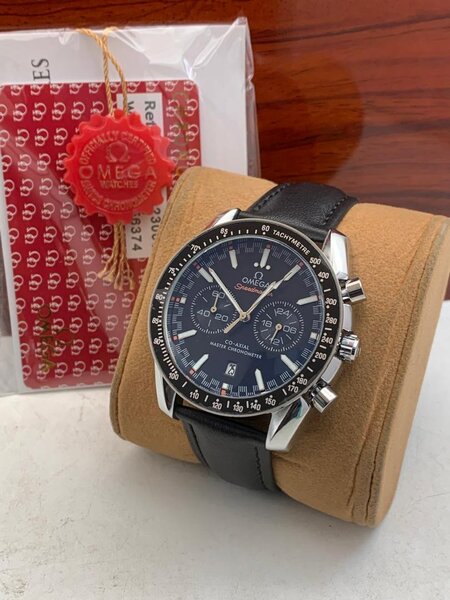 Omega (Leather) Chronograph