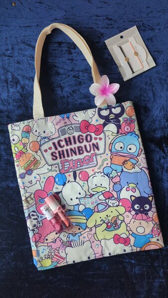 Tote Bag Ichigo Shinbun
