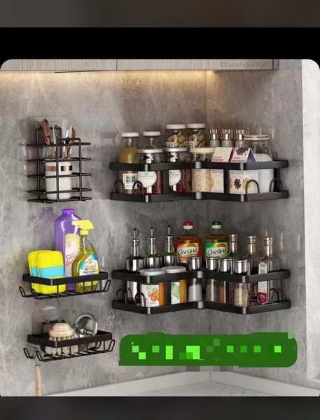 Bathroom corner shelve