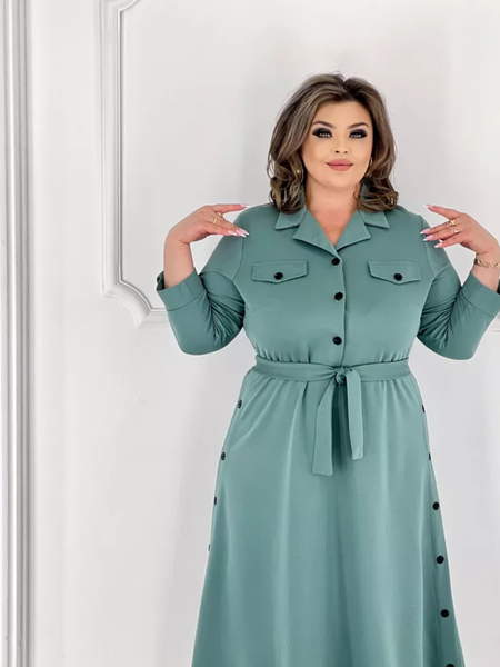 Платье осеннее из трикотажа