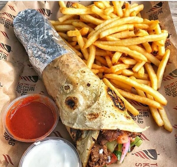 Chawarma+ 1Plat de frites