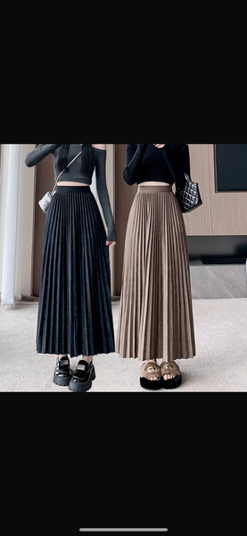 Юбка на плисе