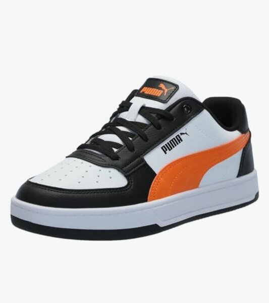 Baskets Puma Noir Orange