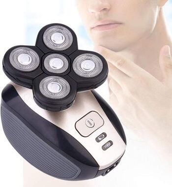 rasoirs électriques rechargeables pour cheveux et barbe