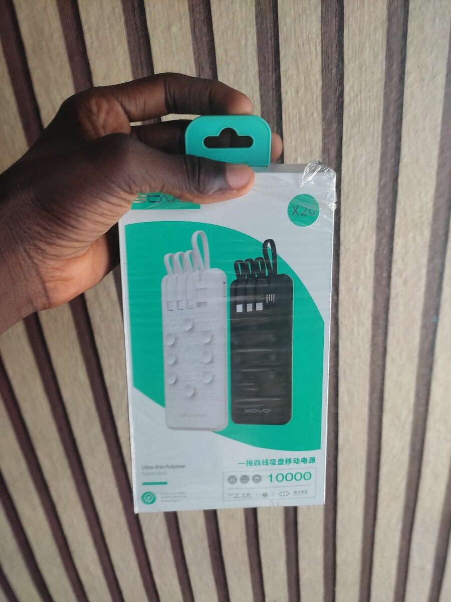 Chargeur portable 10000mAh ultra-fin