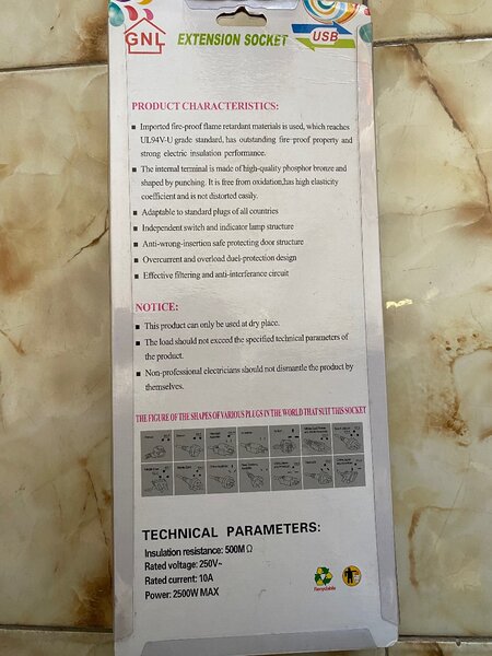 GNL Extension Socket