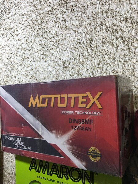 Car Battery Mototex 88Ah