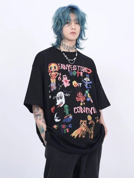 T-shirt avec imprimé graphique