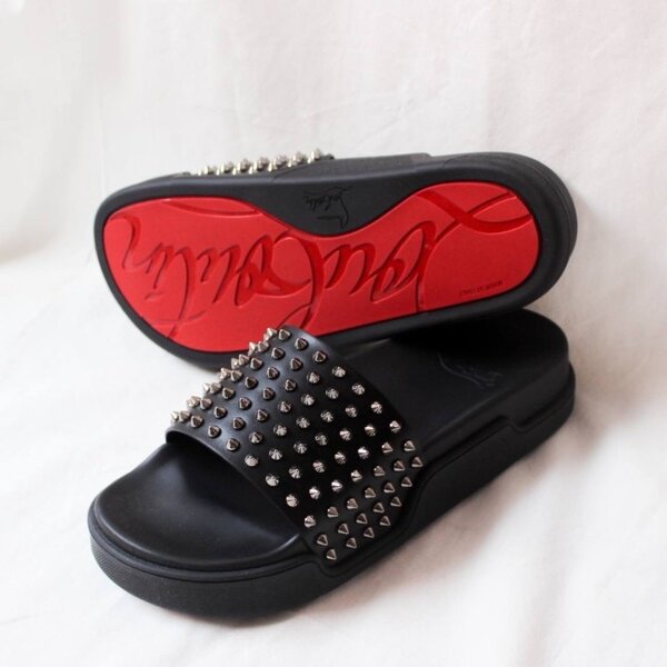 Christian Louboutin fun slide