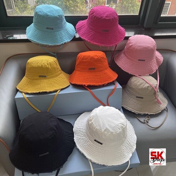 Chapeaux Bob Unisexes en Coton