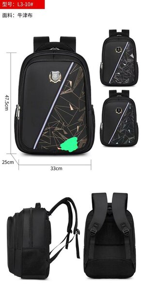 Waterproof laptop tablet travel bag school backpack
