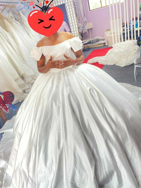 Ballgown wedding dress for hire