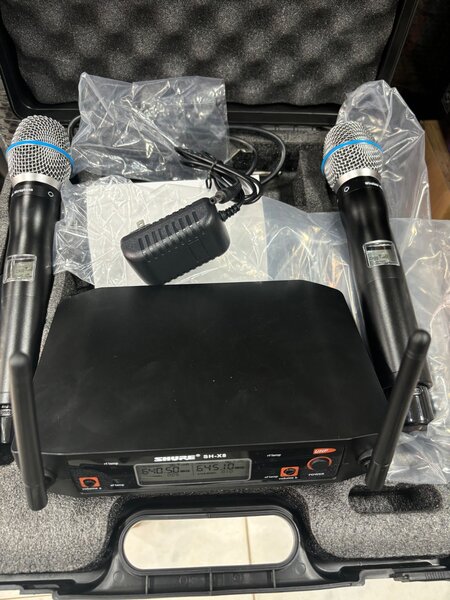 Micro baladeur shure