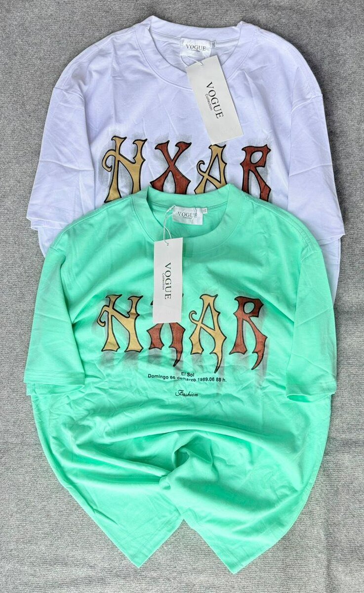 T-shirts unisex imprimés tendance