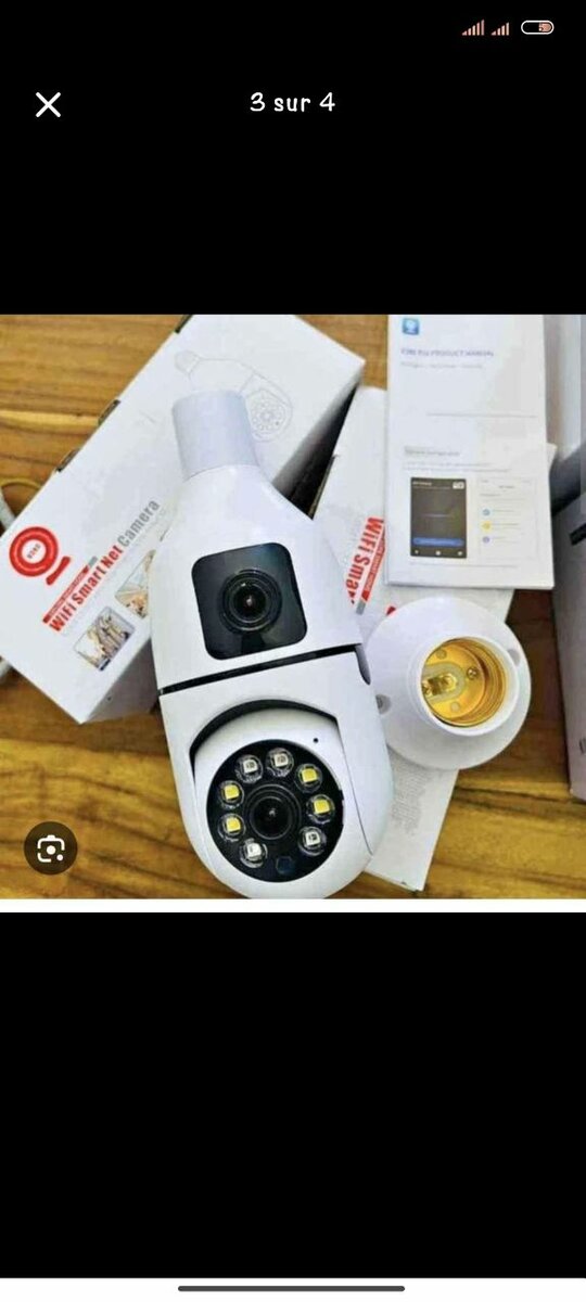 Caméra de Surveillance WiFi HD