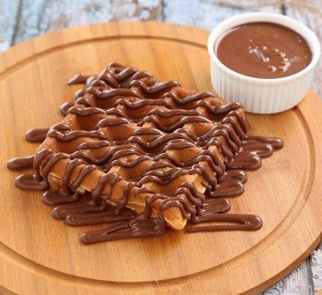 Délicieux crêpes chocolatées
